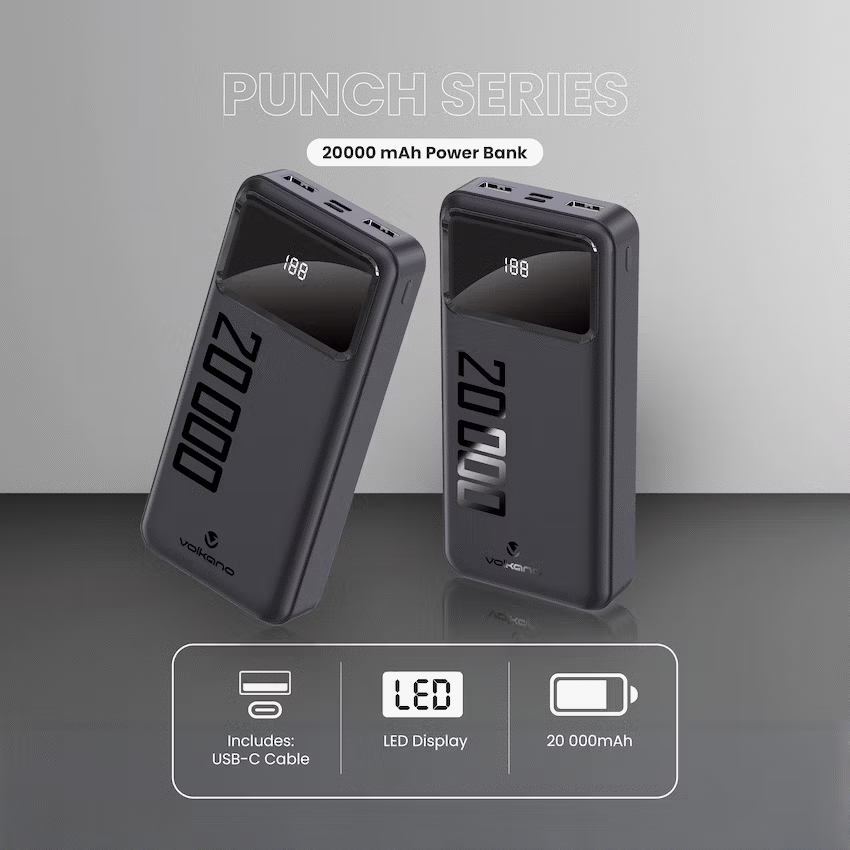 Volkano Punch Series 20000mAh Power Bank