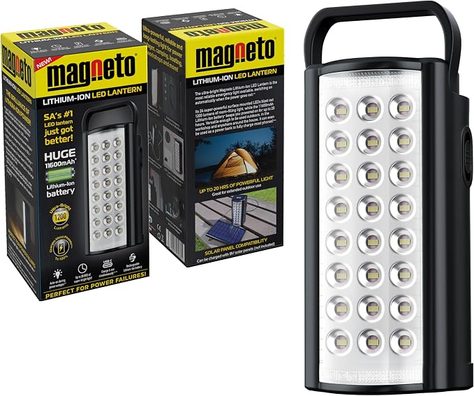 Magneto Premium Lithium-Ion LED Lantern – Emergency Light