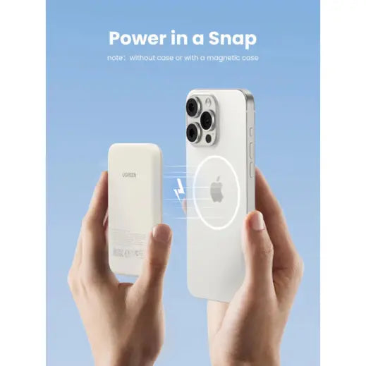 UGREEN Magnetic Wireless Power Bank 5000mAh