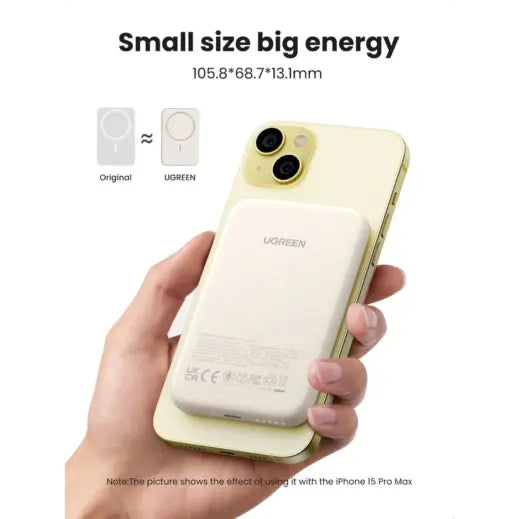UGREEN Magnetic Wireless Power Bank 5000mAh