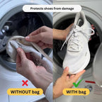 Shoe Washing Bag – Machine Washable Mesh Laundry Bag for Sneakers
