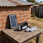 GDlite Solar Light Kit – with 3 Hanging Bulbs