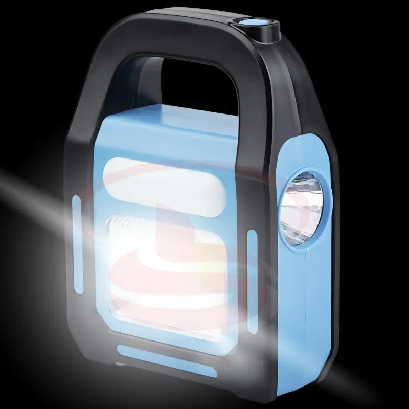 Dual Light Solar & Electric Rechargeable Emergency Light
