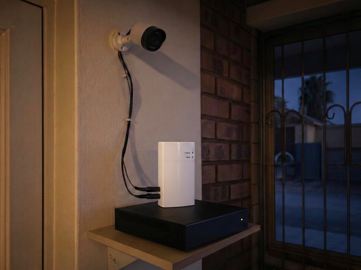 13200mAh Mini DC UPS for 12V Routers, WiFi & CCTV: Can run two 12v devices simultaneously + Runs devices up to 9-11 hours