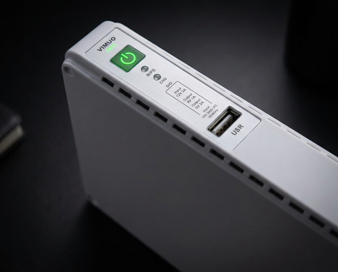 Mini UPS for WiFi Routers and CCTV systems – 8-10 hours Backup