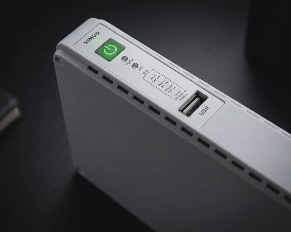 Mini UPS for WiFi Routers and CCTV systems – 8-10 hours Backup