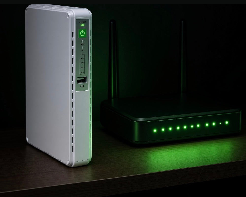 Mini UPS for WiFi Routers and CCTV systems – 8-10 hours Backup